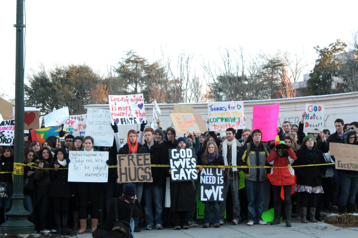 Quotes from the Westboro Baptist Church Rally