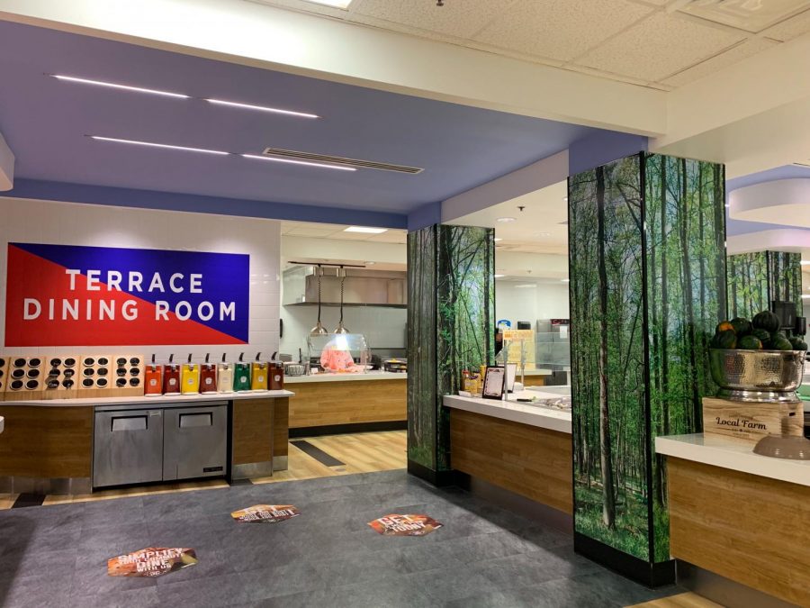 American University Terrace Dining Room (TDR). 