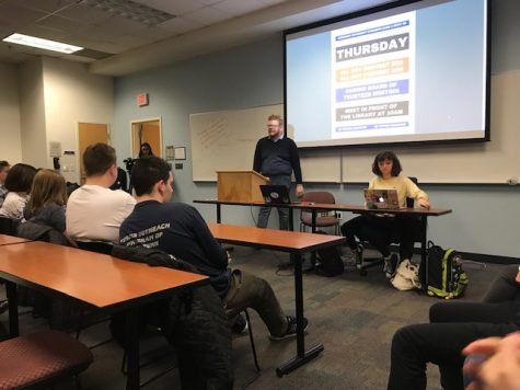 Mitchell Lenneville, a head organizer for