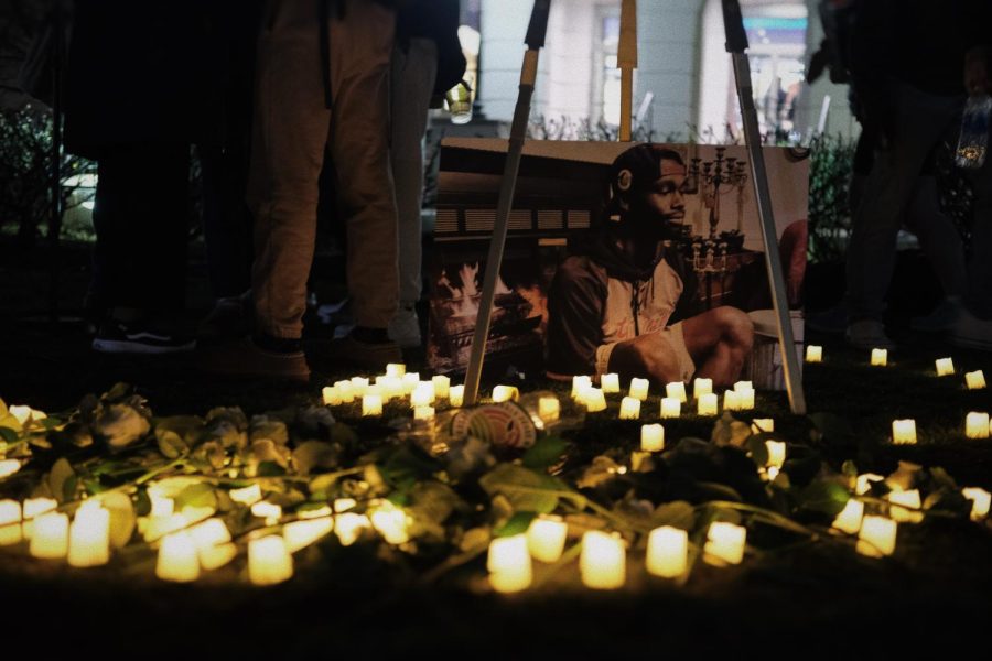 AU students mourn the loss of Tyre Nichols at campus vigil
