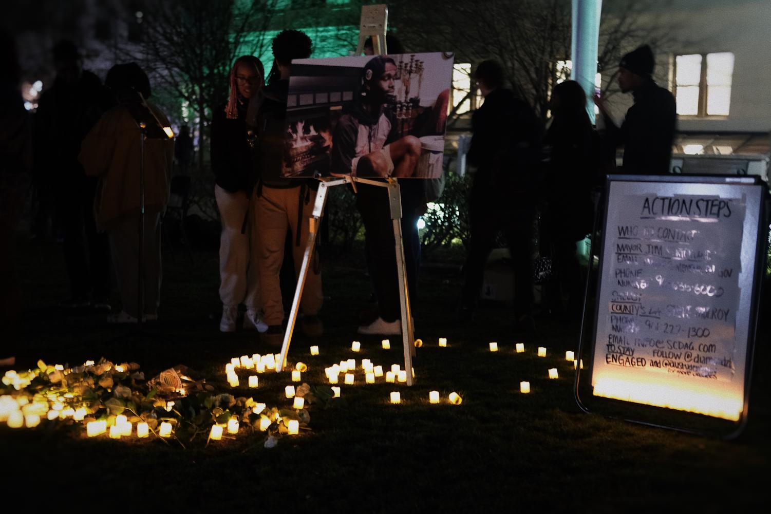 AU+students+mourn+the+loss+of+Tyre+Nichols+at+campus+vigil