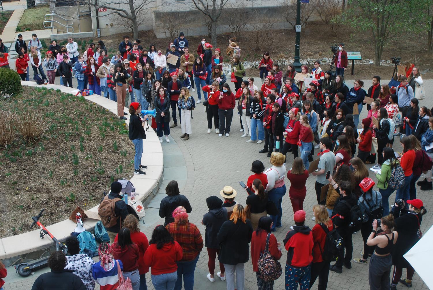 Three+months+later%3A+students+continue+to+protest+against+sexual+assault+on+campus