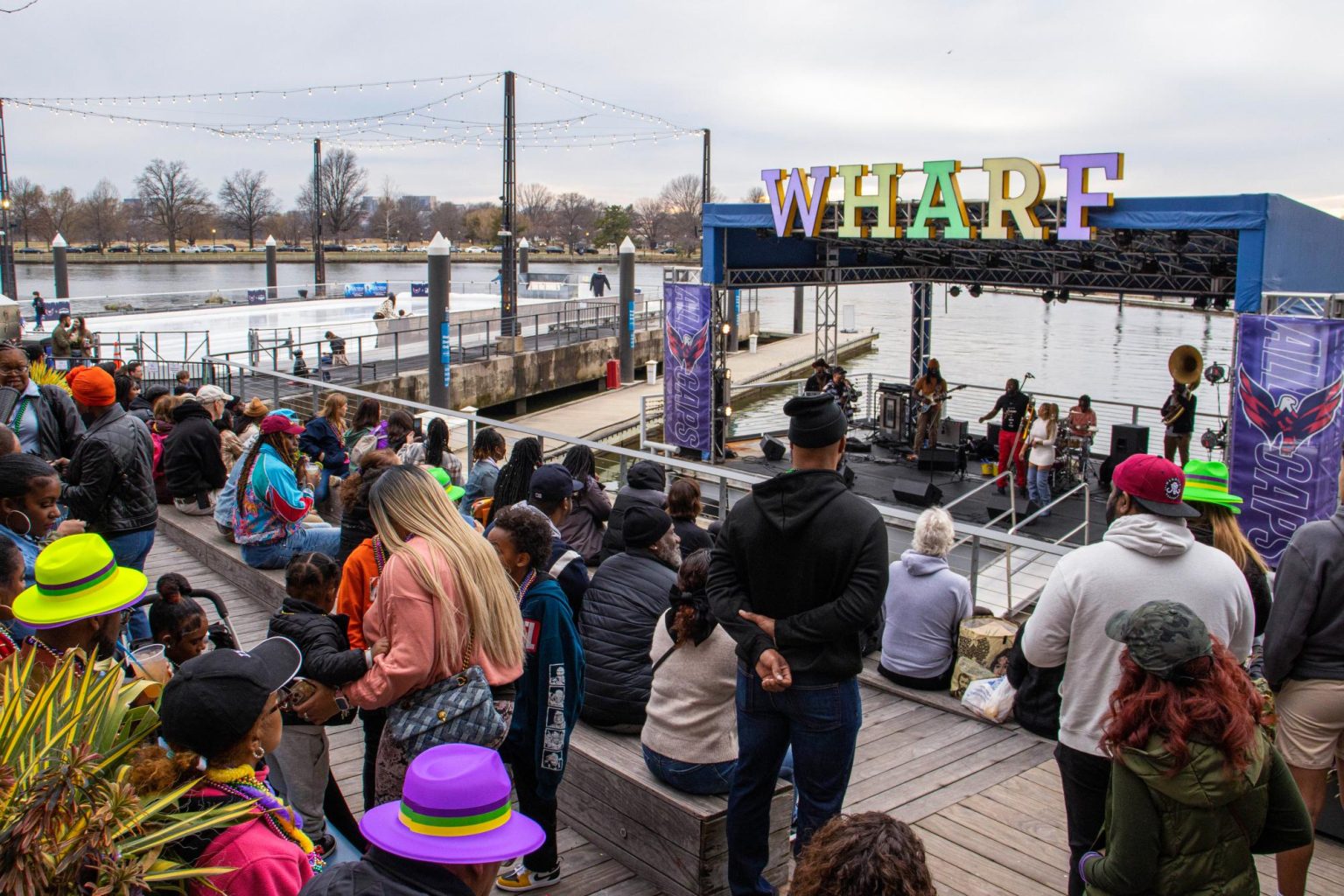 Mardi Gras comes to The Wharf AWOL