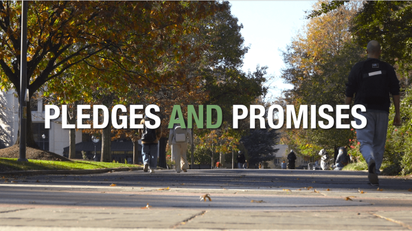Multimedia: Pledges and promises