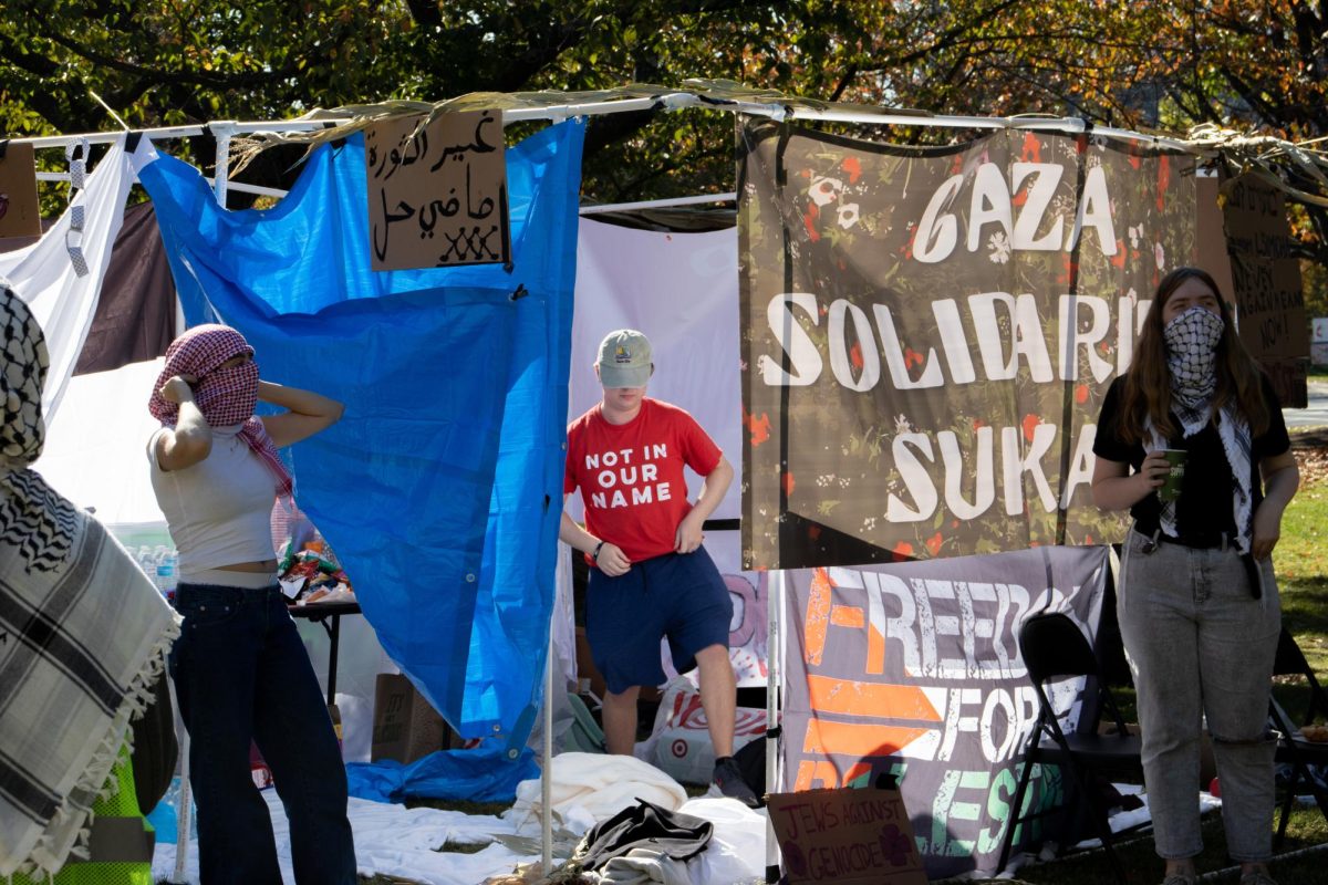 The Gaza Solidarity Sukkah by the hours